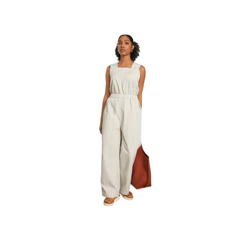 Everlane The Fatigue Apron Jumpsuit Overalls Size 14